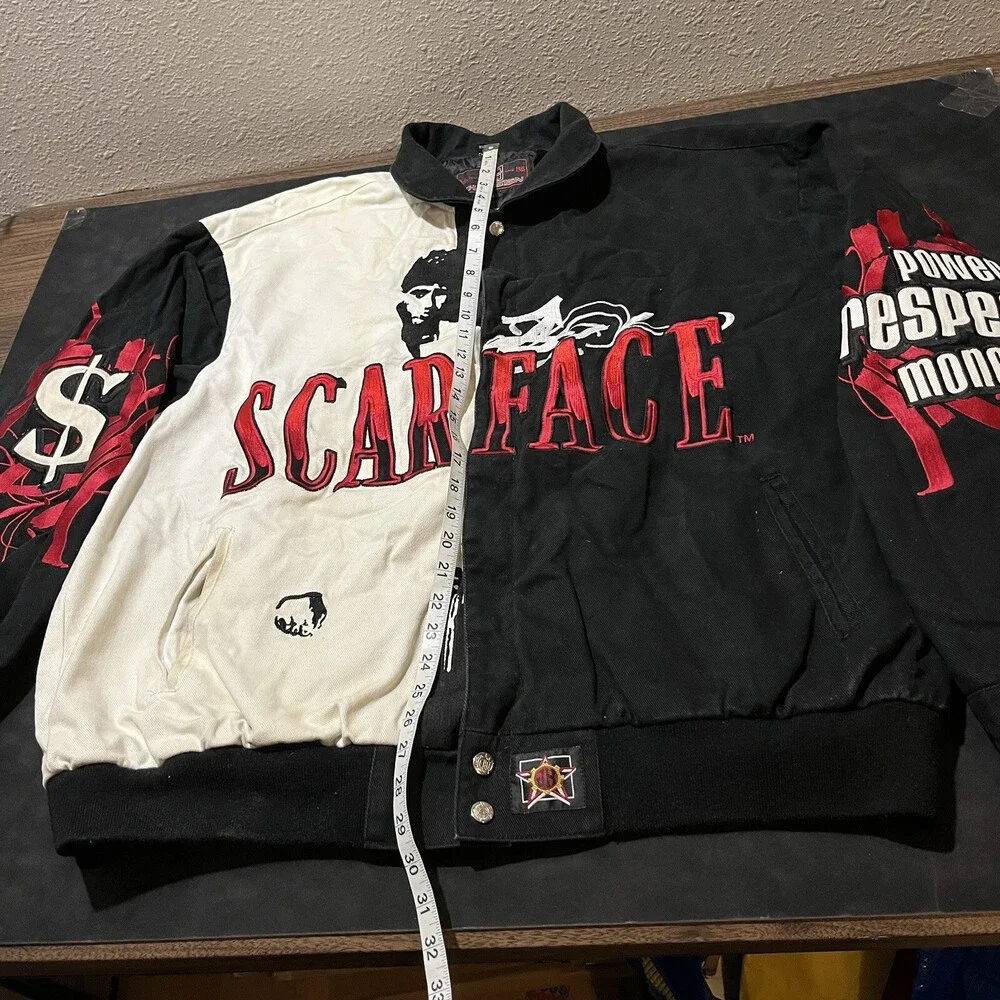 Scarface Jacket The World is Yours Mens 3XL Original JH Design Jeff Hamilton 90s
